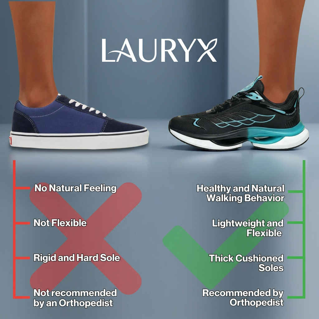 WHY FLEXIBILITY MATTERS Say goodbye to rigid footwear that limits your movement.